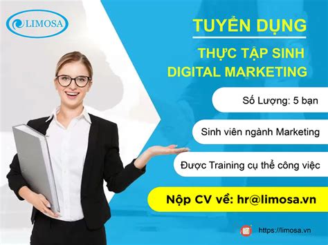 Tuyển Thực Tập Sinh Marketing tại Công ty TNHH MM Mega .